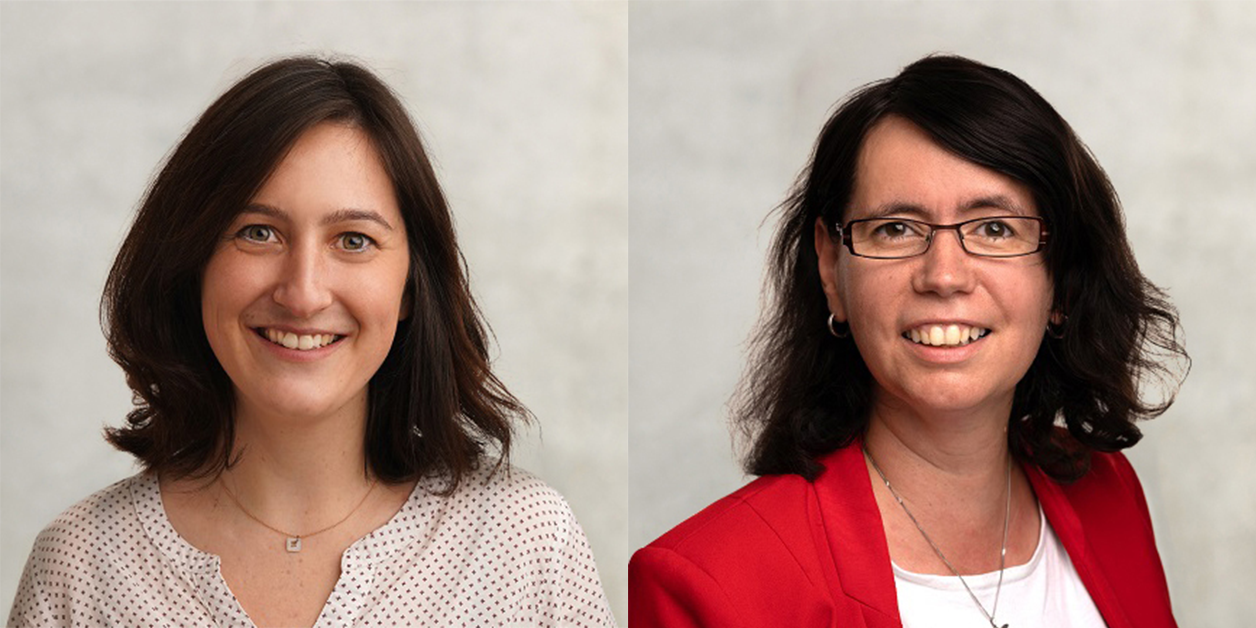Porträtfotos: Carola Nagel und Maria Hütter-Songailo.