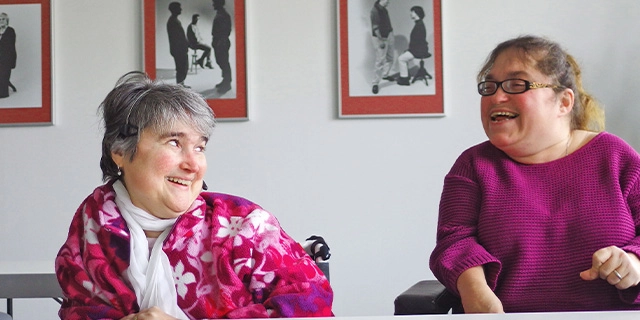 Porträtfoto: Ute Strittmatter und Esther Hoffmann.
