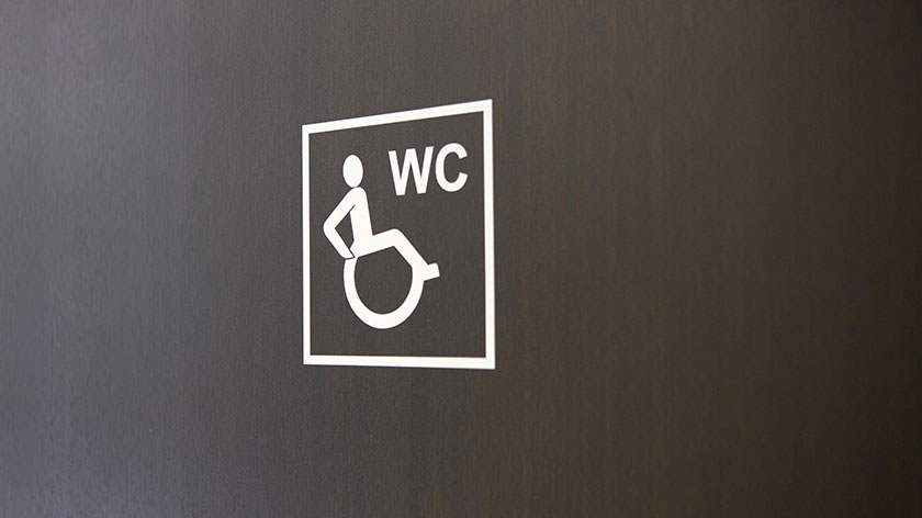 Icon: Behindertentoilette.